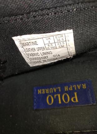 Кеди кросівки черевики polo ralph lauren 36,5 р.9 фото