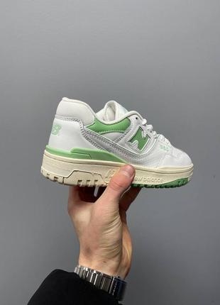 Кроссовки new balance 550 «white mint’2 фото