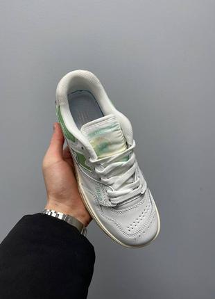 Кроссовки new balance 550 «white mint’5 фото