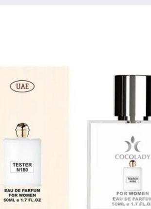 Cocolady тестер  50 мл trussardi donna