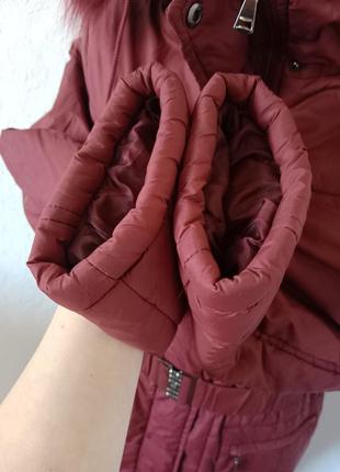 Жіноча зимова курточка, розмір l.5 фото