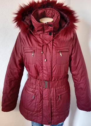 Жіноча зимова курточка, розмір l.