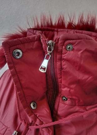 Жіноча зимова курточка, розмір l.4 фото