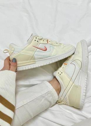 Nike dunk low disrupt 2 pale ivory5 фото