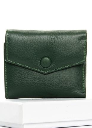 Кошелек женский маленький classic dr. bond ws-20 dark-green