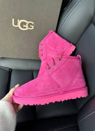 ugg neumel ii pink 3500 137649247 classic clear mini rain boots ugg shoes sbr