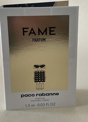 Fame от paco rabanne edp 1.5 ml