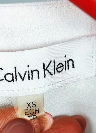 Calvin klein отличная белая блузка2 фото