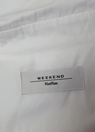 Белая рубашка блуза weekend max mara10 фото