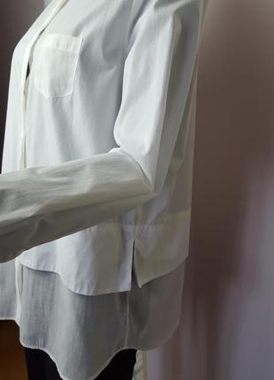 Белая рубашка блуза weekend max mara7 фото