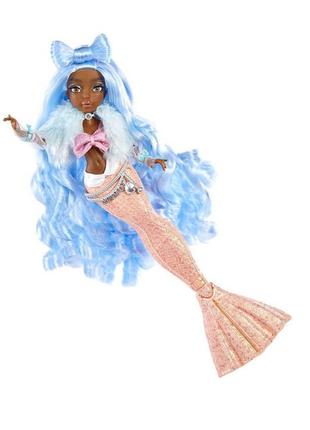 Кукла русалка mermaze mermaidz shellnelle  коллекционная меняет цвет хвоста шеллнелле оригинал6 фото