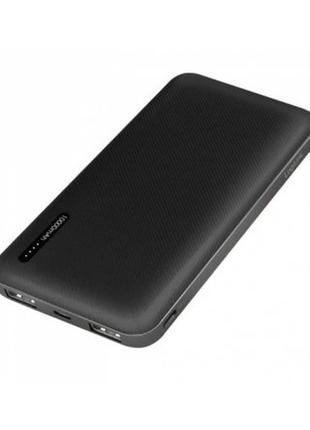 Power bank logilink pa0257w, акумулятор переносний для телефону, зарядка для айфона. колір: чорний1 фото