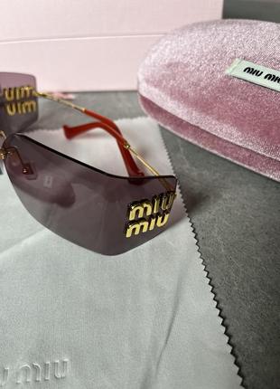 Солнцезащитные очки miu miu mu 54ys