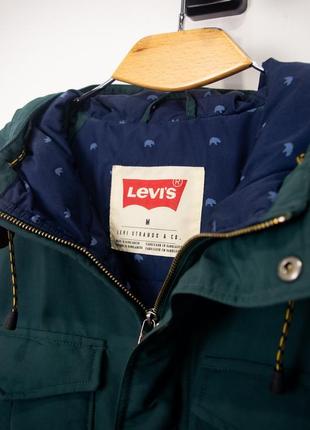 Крутой оригинальный пуховик levis2 фото