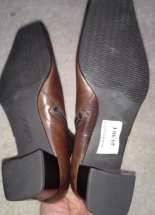 Новые женские ботинки кожа gabor нижняя размер 4 1/2 25см5 фото