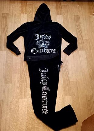 Велюровый спортивный костюм juicy couture (джуси кутюр)
