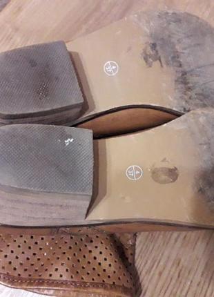 Полусапожки р.37 кожа