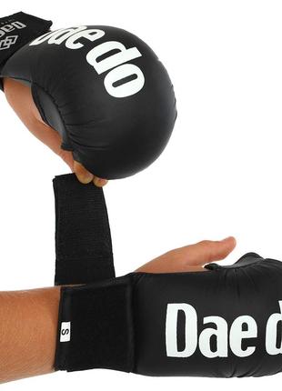 Перчатки для каратэ детские взрослые dado km600 черный