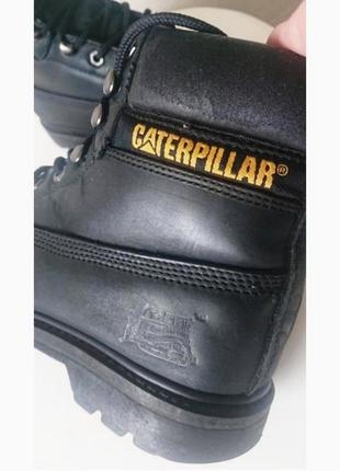 Кожаные оригинальные ботинки caterpillar из сша7 фото