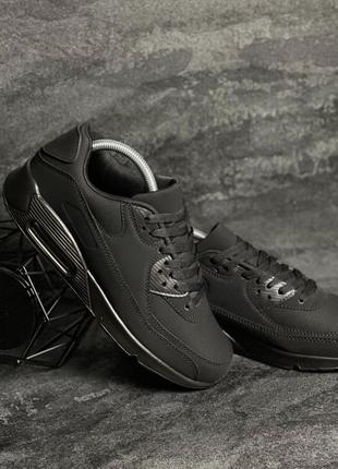 Недорогие мужские кроссовки air max из нубука стильные демисезонные3 фото