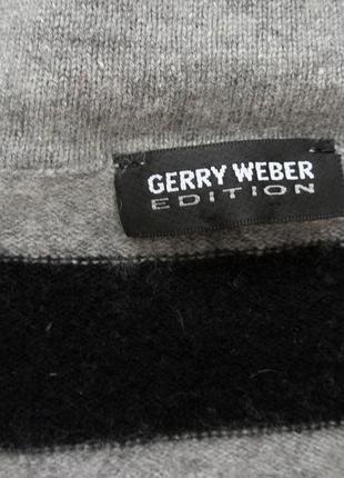 Джемпер кашемировый gerry weber, шелк, кашемир.5 фото