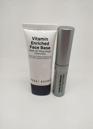 Набір для обличчя smokey eye mascara bobbi brown vitamin enriched face base