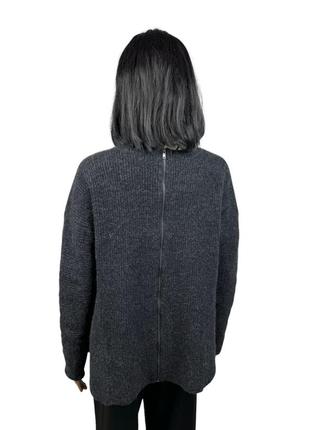 Теплый шерстяной свитер с красивой спинкой cos2 фото