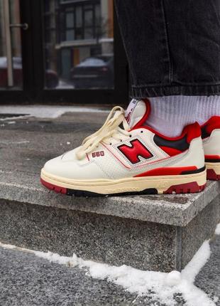 Шикарные стильные кроссовки "new balance 550"