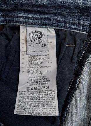 Джинси преміум бренду diesel розмір w29 l32 s levi's wrangler lee7 фото