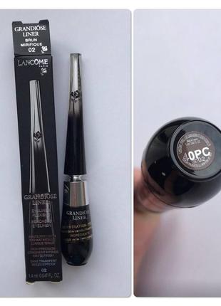 Lancome grandiôse liner 1.4 ml ( brun mirifique) с коробочкой -&nbsp;подводка для глаз