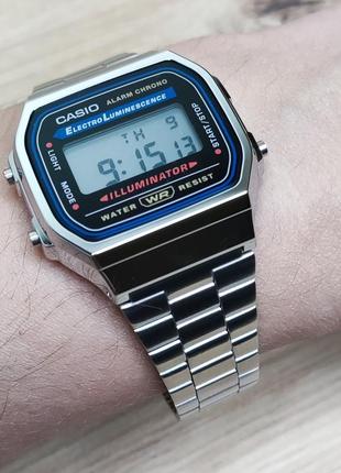 Оригінальний чоловічий годинник casio a168wa-1yef2 фото