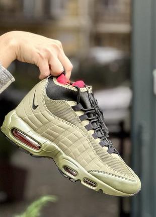 Зимние термо кроссовки women nike lebron 16 big kids shoes black red free shipping khaki termo4 фото