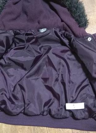 Куртка парка бомпер пальто ветровка джемпер плащевка дождевик 116-122см3 фото