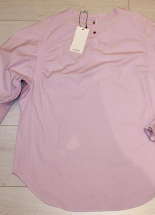 Хлопковая блуза mango -  м, l9 фото