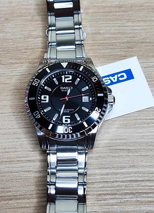 Оригинальные мужские часы casio mtd-1053d с водонепроницаемостью 200м.