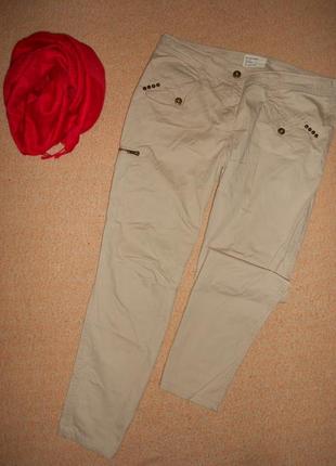 Новые котоновые брюки - карго - 50 р1 фото