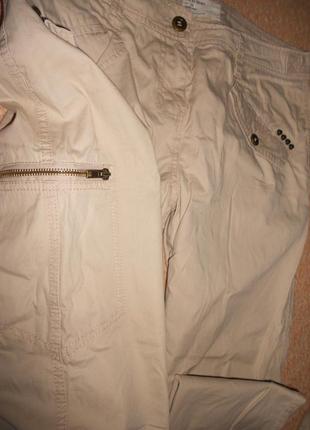 Новые котоновые брюки - карго - 50 р2 фото