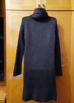 Брендова тепла 30% мохер сукня р.m від zara  made in italy2 фото