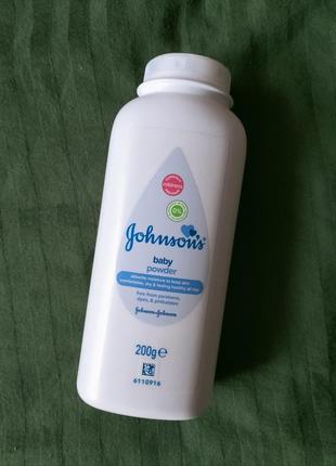 Дитяча присипка пудра johnsons baby1 фото