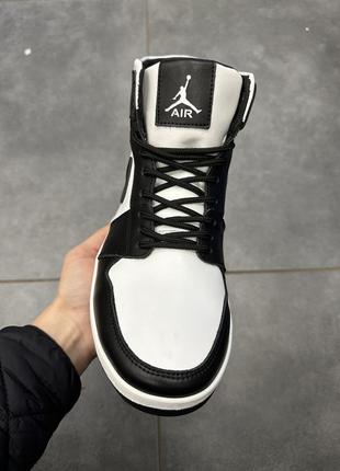 Jordan retro 1 зимние кроссовки жорданы ретро2 фото