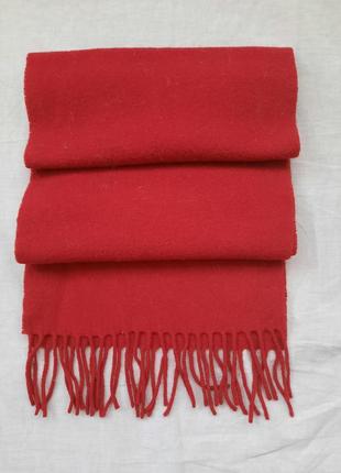 Шерстяной шарф woolmark (италия)