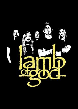 Lamb of god (с англ. — «агнець божий») — американська хеві-метал група - плакат