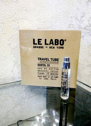 Le labo santal 33💥original travel tube миниатюра 11 мл цена за 1мл4 фото