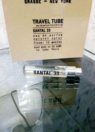 Le labo santal 33💥original travel tube миниатюра 11 мл цена за 1мл5 фото