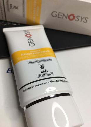 🌞солнцезащитный матирующий ❤️ bb-крем с тоном 🔥 spf30 genosys blemish balm 4