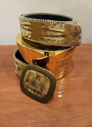 Винтажный ремень cavalli оригинал