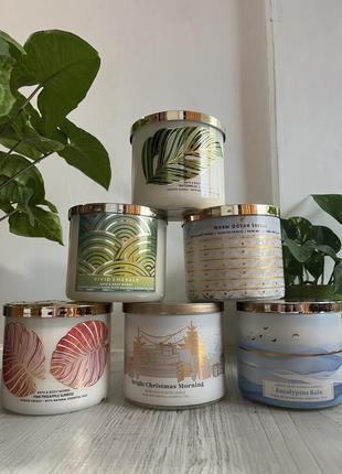 Свічки bath& body works