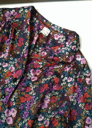 .❤️красивое винтажное платье в цветочный принт4 фото