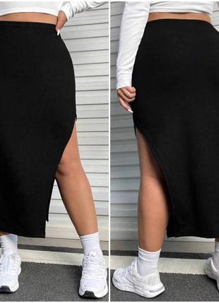 Теплая женская юбка, большие размеры ins-2191 фото