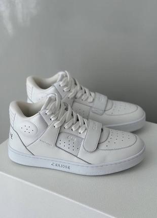 Високі кросівки celine білі